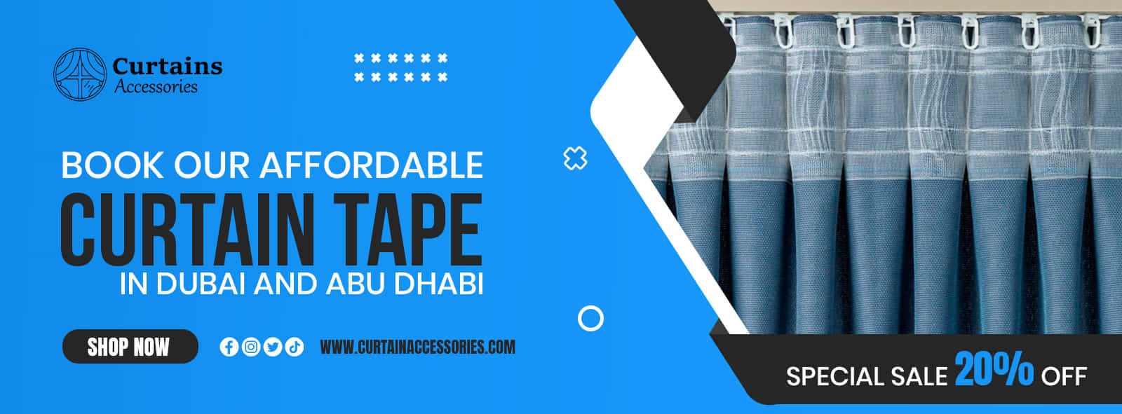 curtain-tape banner